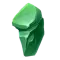 Crude Emerald